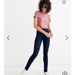 Madewell 9” skinny jeans in Larkspur (current)